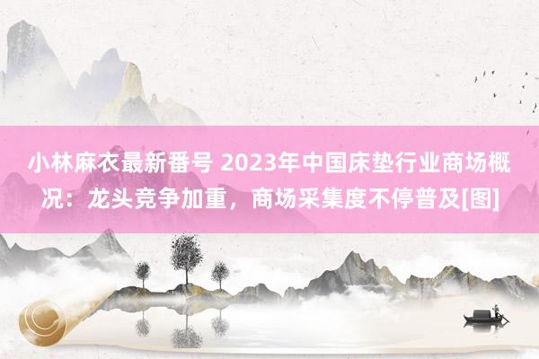 小林麻衣最新番号 2023年中国床垫行业商场概况：龙头竞争加重，商场采集度不停普及[图]