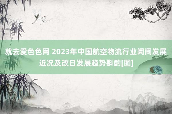 就去爱色色网 2023年中国航空物流行业阛阓发展近况及改日发展趋势斟酌[图]