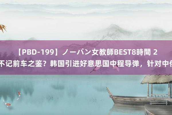 【PBD-199】ノーパン女教師BEST8時間 2 不记前车之鉴？韩国引进好意思国中程导弹，针对中俄