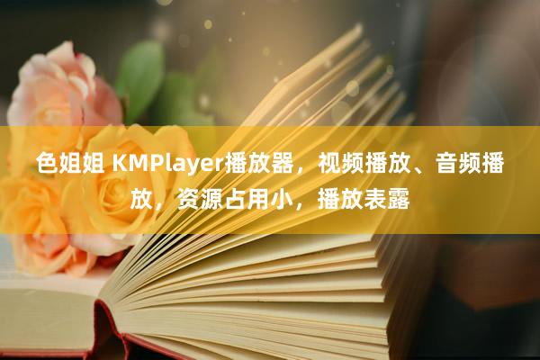 色姐姐 KMPlayer播放器，视频播放、音频播放，资源占用小，播放表露