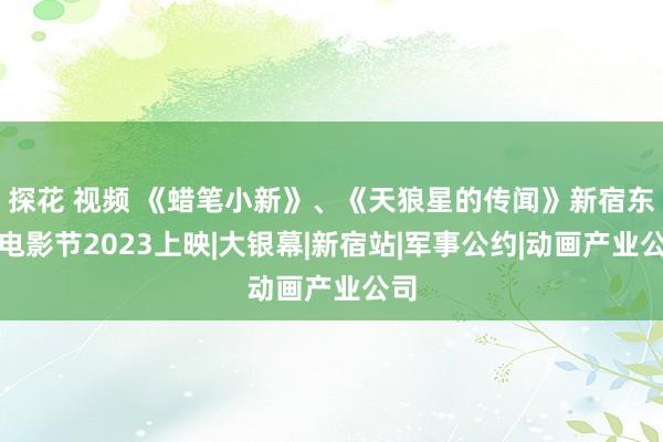 探花 视频 《蜡笔小新》、《天狼星的传闻》新宿东口电影节2023上映|大银幕|新宿站|军事公约|动画产业公司