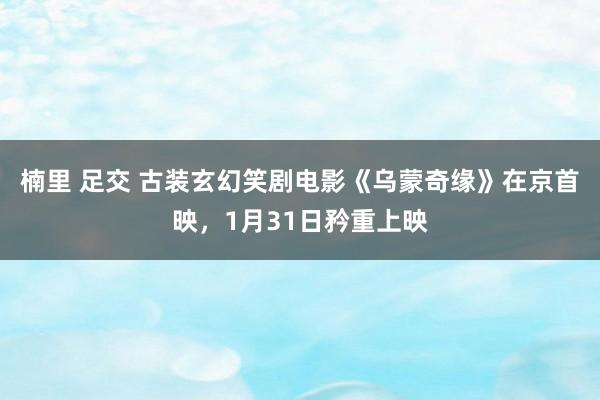 楠里 足交 古装玄幻笑剧电影《乌蒙奇缘》在京首映，1月31日矜重上映