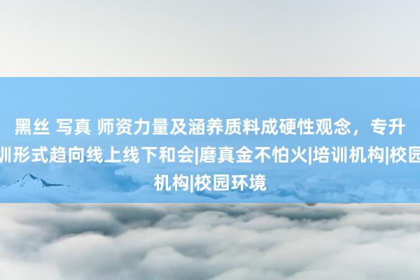 黑丝 写真 师资力量及涵养质料成硬性观念，专升本培训形式趋向线上线下和会|磨真金不怕火|培训机构|校园环境